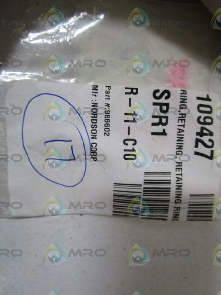 LOT OF 17 INDUSTRIAL SPARE PART 986602 NSNP