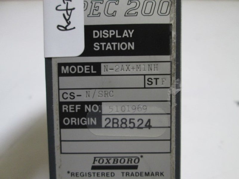FOXBORO DISPLAY STATION N-2AX+M1NH (AS PICTURED) UNMP