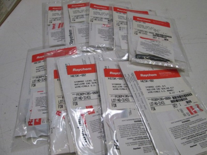 LOT OF 10 RAYCHEM NUCLEAR END SEALING KIT NSMP