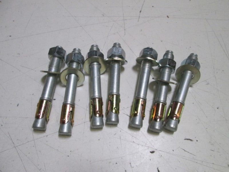 LOT OF 7 HILTI  5/6" DIA DRILL 5/8 X 4 3/4  KBII NSMP