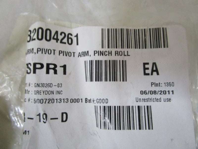 GREYDON INC. ARM PIVOT GN3026D-03 (AS PICTURED) NSNP