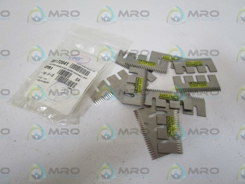 LOT OF 12 AIR FIXTURES INC. STEEL BLADE ASSY AF-1270 NSNP