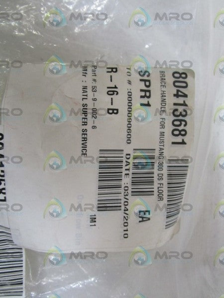 NATL HANDLE BRACE 53-9-002-6 NSNP