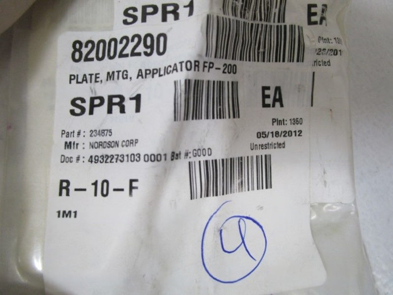 LOT OF 4 INDUSTRIAL SPARE PART 234875 UNMP