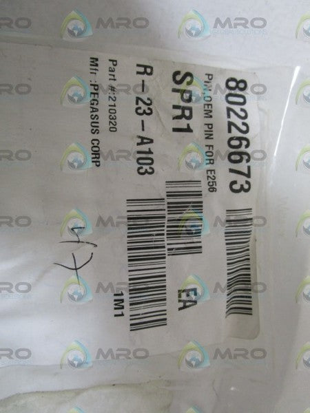 LOT OF 47 PEGASUS CORP. PIN 210320 NSNP OUT OFB OX