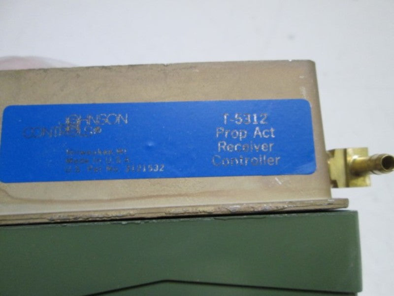 JOHNSON CONTROLS TWO POSITION RECEIVER CONTROLLER T-5312 (GREEN) UNMP