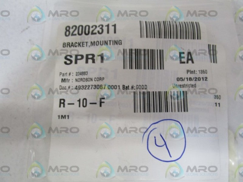 LOT OF 4 INDUSTRIAL SPARE PART 234883 NSNP
