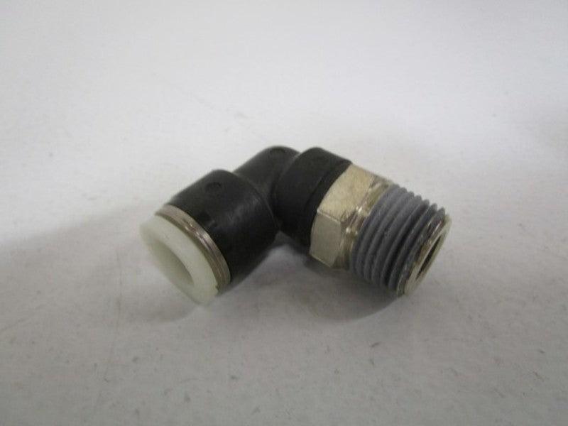 LOT OF 4 FESTO ELBOW CONNECTOR QSL-V0-3/8-10 NSNP
