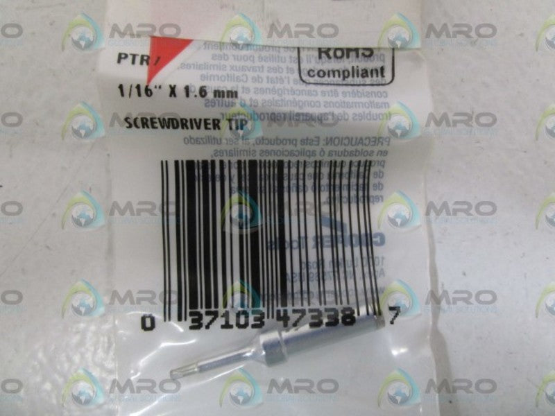 LOT OF 10 WELLER SCREWDRIVER TIP PTR7 NSMP