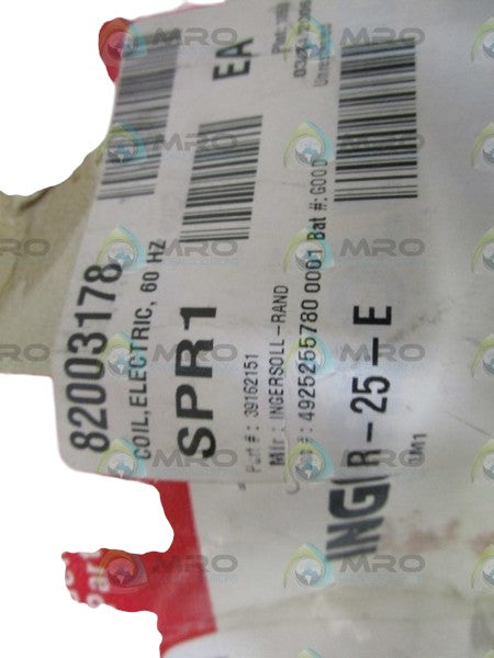 INGERSOLL RAND ELECTRIC COIL 39162151 NSMP