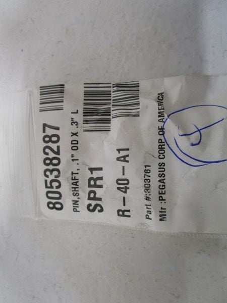 LOT OF 4 PEGASUS CORP. .1"X.3" PIN SHAFT 303761 NSNP