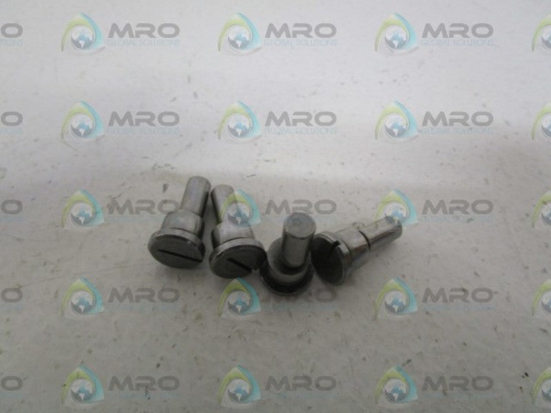 LOT OF 4 PEGASUS CORP. .1"X.3" PIN SHAFT 303761 NSNP