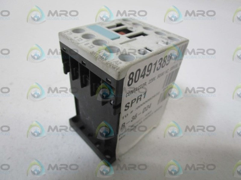 SIEMENS CONTACTOR 3RT1017-1AN21 UNMP