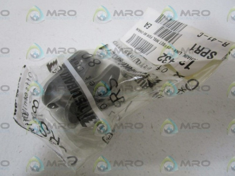 LOT OF 5 TSUBAKI OFFSET LINK RS80 NSMP
