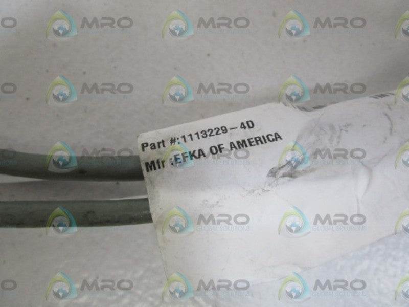 EFKA CABLE CONNECTOR (GRAY) 11"  1113229-4D   UNMP