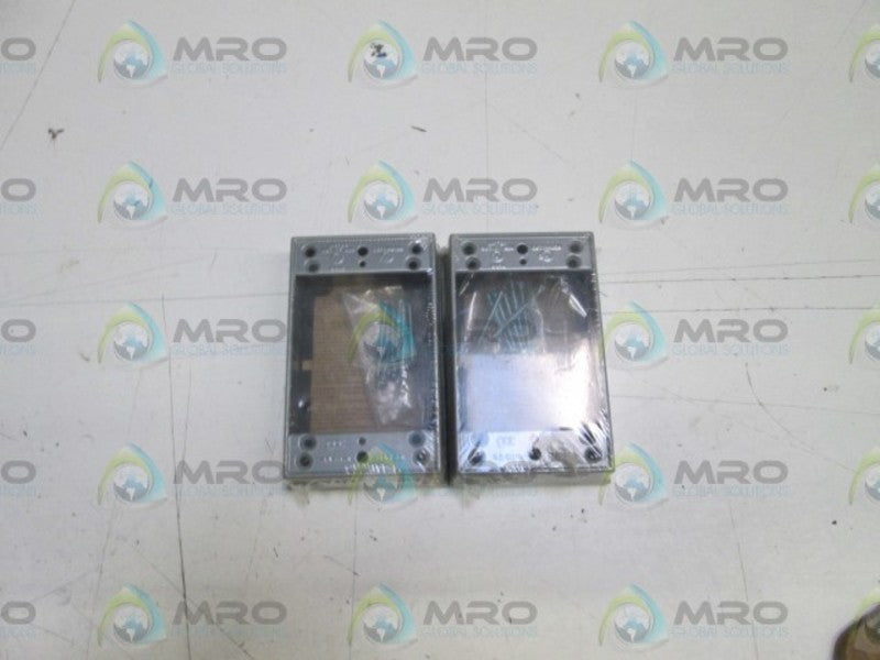 LOT OF 2 RED DOT BOX EXTENSION IHE NSNP