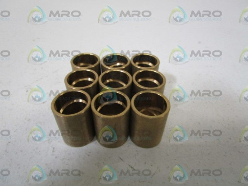 LOT OF 9 FEED ROLLER BUSHING 1012-18  NSNP