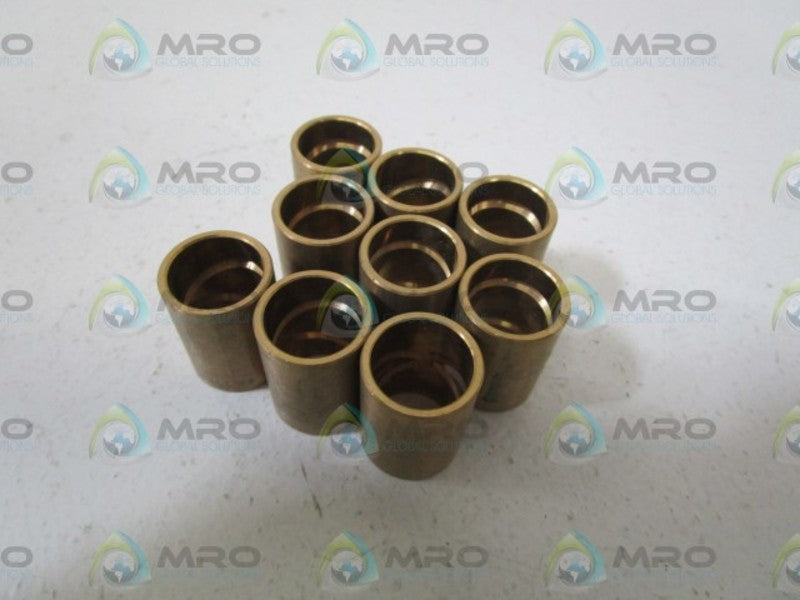 LOT OF 9 FEED ROLLER BUSHING 1012-18  NSNP