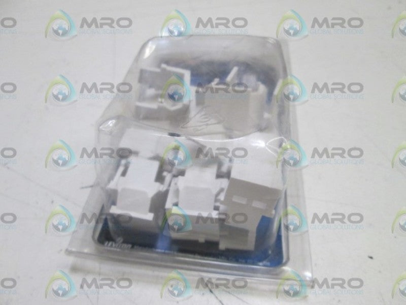 LOT OF 20 LEVITON BLANK INSERTS 41084-W ORIGINAL PACKAGE