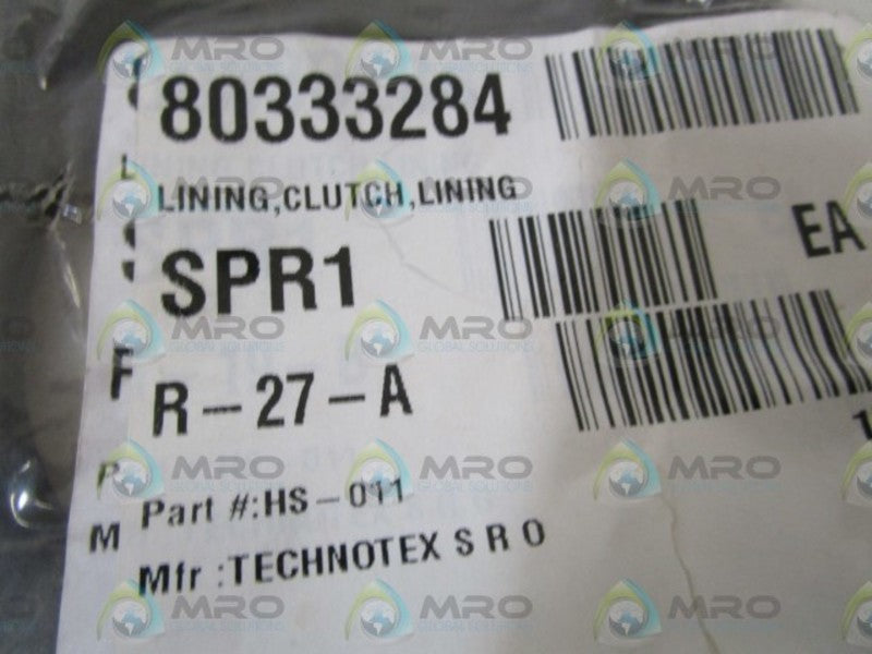 TECHNOTEX SRO CLUTCH LINING HS-011 NSNP