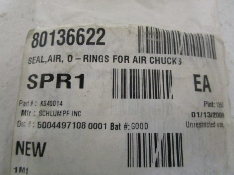 SCHLUMPF INC. AIR SEAL  K040014 NSNP