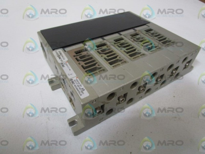 SMC MANIFOLD BLOCK VALVE NVV5FS2-01T1-05-1-01T UNMP