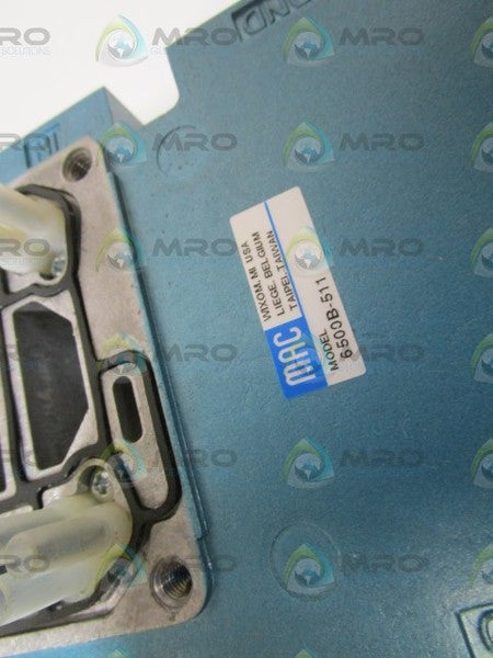 MAC PNEUMATIC VALVE 6500B-511 NSMP