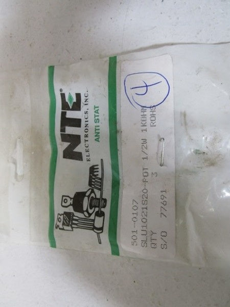 LOT OF 4 NTE POTENTIOMETER SLU1021S20 NSNP