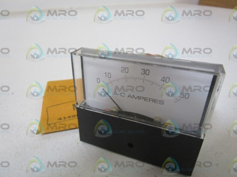 YOKOGAWA PANEL METER 0-50A 251240NTNT8 NSMP