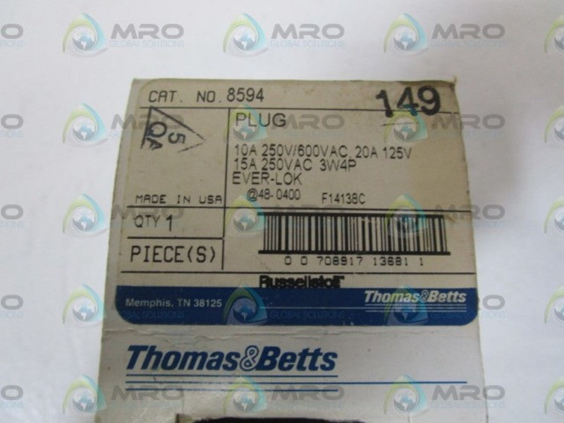 THOMAS & BETTS PLUG 8594 NSMP