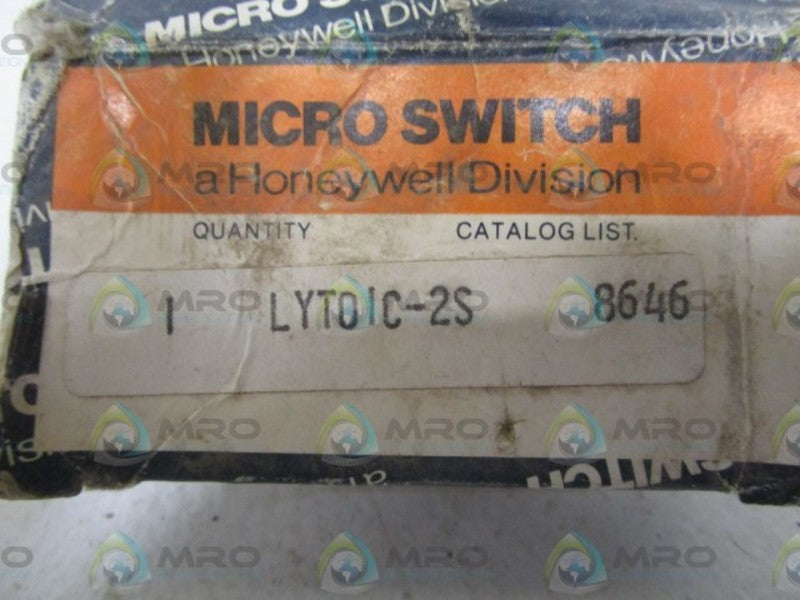 MICROSWITCH LIMIT SWITCH LYT01C-2S NSMP