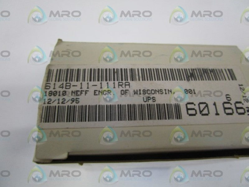 MAC SOLENOID VALVE 614B-11-111RA NSMP