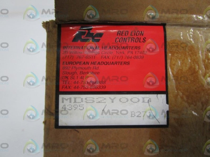 RED LION CONTROL PANEL MDS2Y00D NSMP