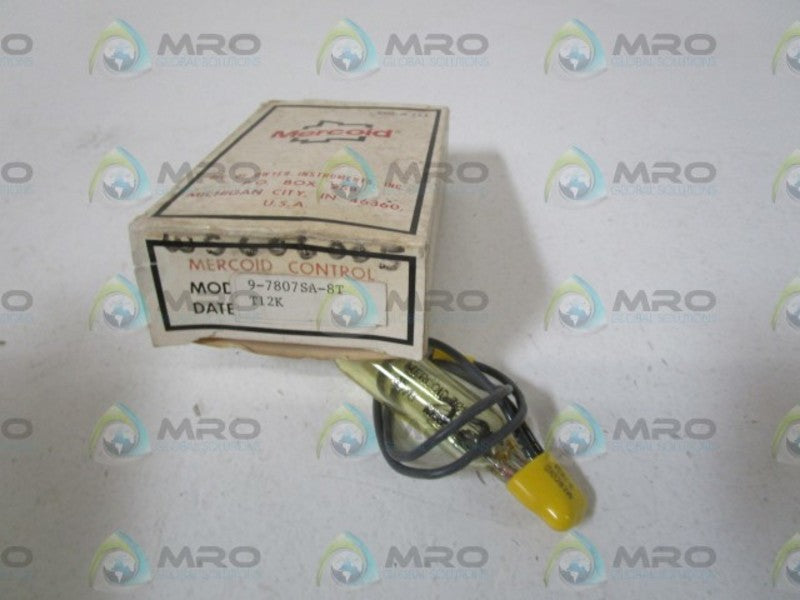 MERCOID CONTROL SWITCH 9-7807SA-8T NSMP