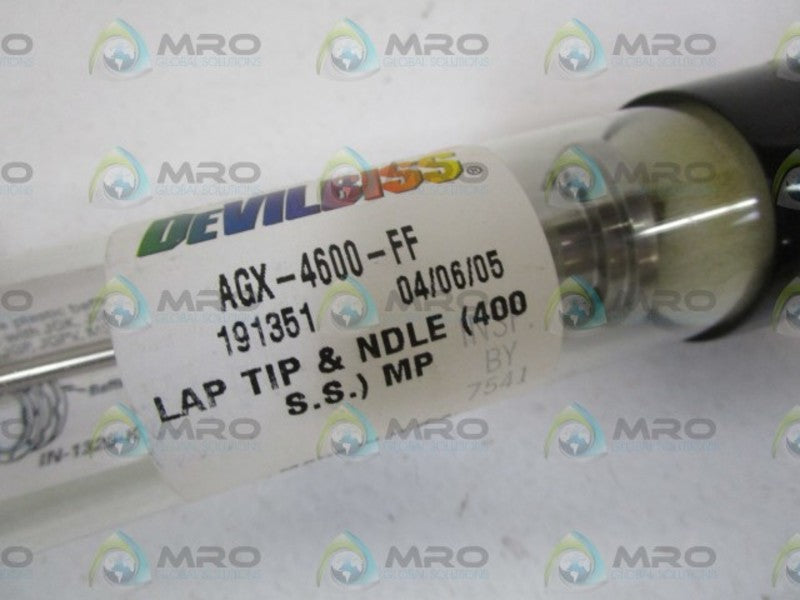 DEVILBISS LAP TIP & NEEDLE AGX-4600-FF  NSMP