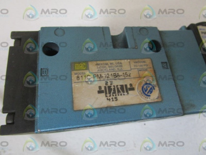 MAC VALVE 811C-PM-121BA-152 UNMP