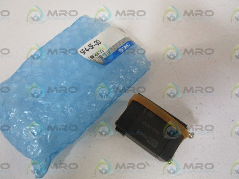 SMC SOLENOID ASSEMBLY SF4-5F-30 NSNP