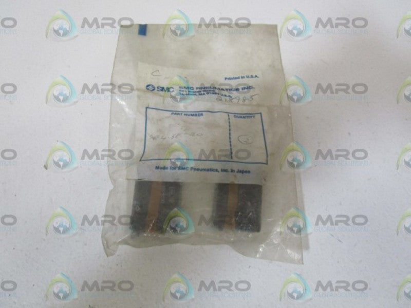 LOT OF 2 SMC SOLENOID ASSEMBLY SF4-5F-20 NSMP