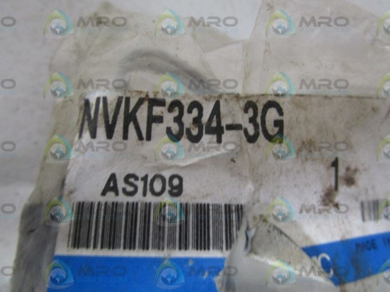 SMC BASE MOUNTED SOLENOID VALVE NVKF334-3G NSMP