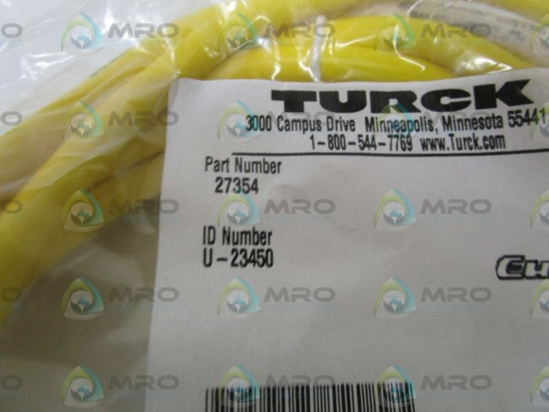 TURCK CABLE 27354 *NEW IN FACTORY BAG*