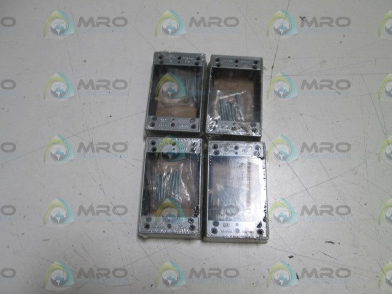 LOT OF 4 RED DOT BOX EXTENSION IHE NSNP