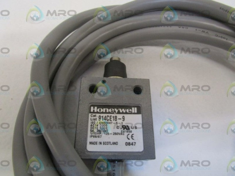 HONEYWELL LIMIT SWITCH 914CE18-9 NSNP