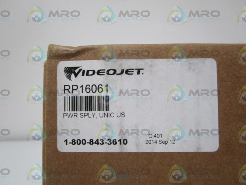 VIDEOJET POWER SUPPLY RP16061 NSFS