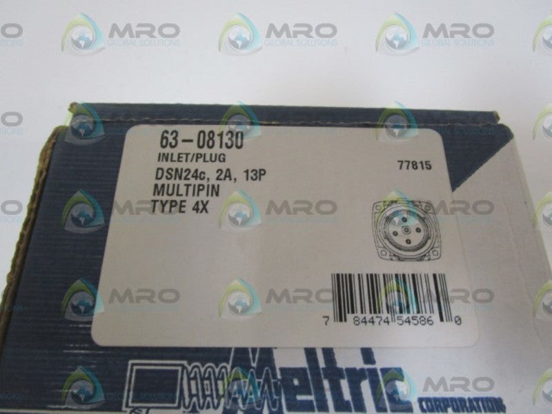 MELTRIC INLET/PLUG 63-08130 NSMP