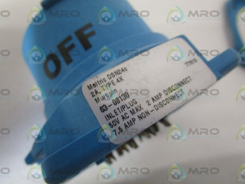 MELTRIC INLET/PLUG 63-08130 NSMP