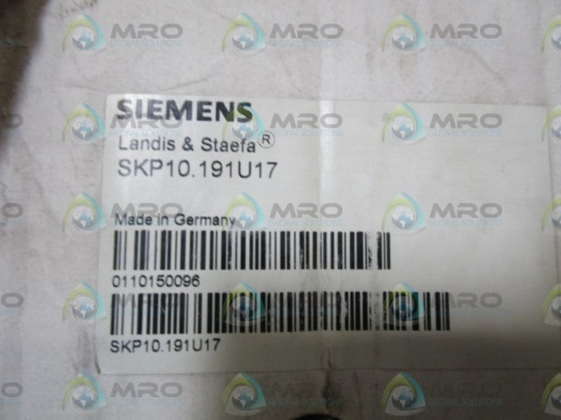 SIEMENS ACTUATOR SKP10.191U17 *NEW IN BOX*