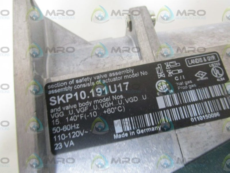 SIEMENS ACTUATOR SKP10.191U17 *NEW IN BOX*