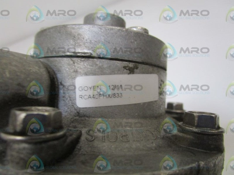 GOYEN GAS VALVE RCA40FHX/833 NSNP