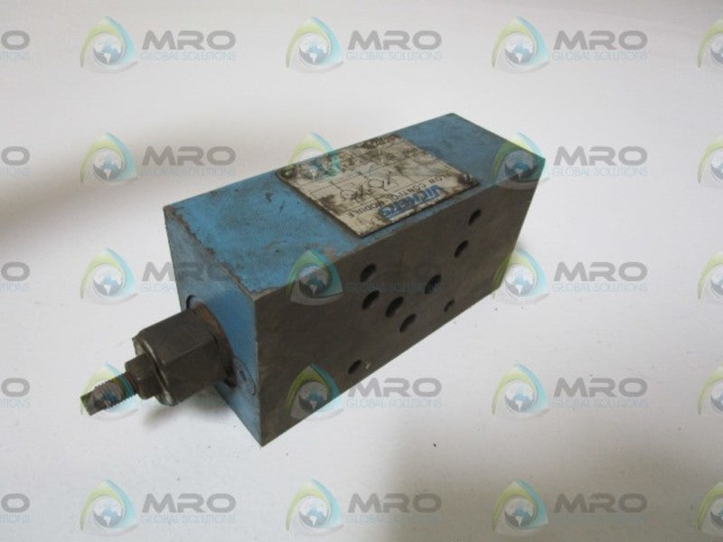 VICKERS FLOW CONTROL MODULE VALVE DGMFN-5-Y-AW-BW-20 UNMP