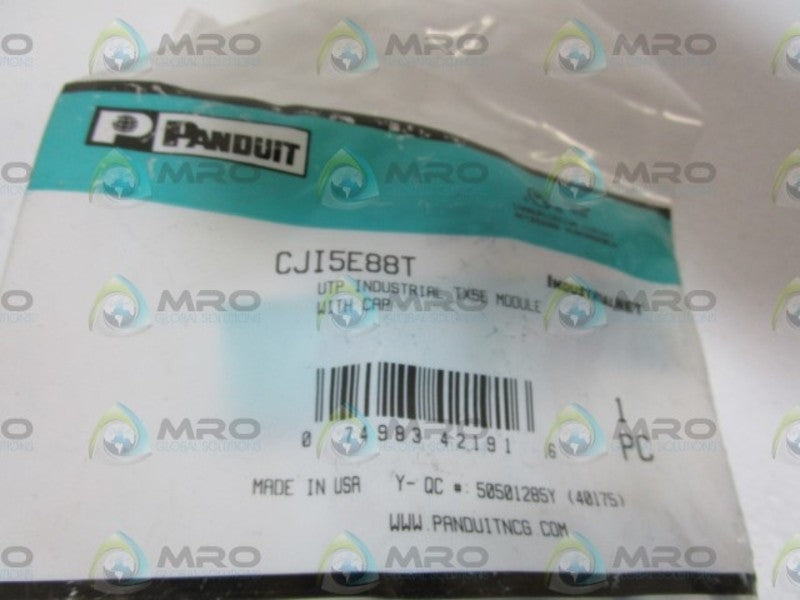 PANDUIT CONNECTOR MODULE CJI5E88T NSMP